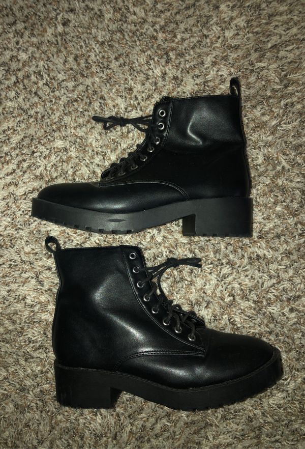 combat boots h&m