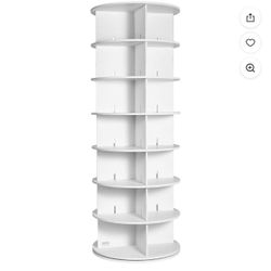 7-Tier Rotating Shoe Rack Tower  360° Spinning 