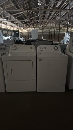 Amana washer dryer set