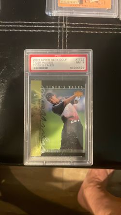 2001 upper deck golf trading card