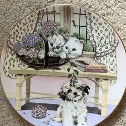 Animal Lovers Collectable Plates