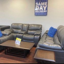 COMFY NEW RECLINING SOFA AND LOVESEAT SETS ON SALE ONLY $1199. IN STOCK SAME DAY DELIVERY 🚚 EASY FINANCING 