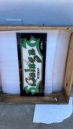 Galaga Bally Arcade marquee