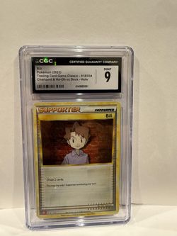 Pokémon Bill Holo CGC 9 Mint Graded Card