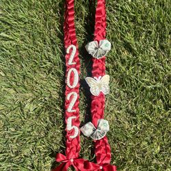 Red Pearl Lei