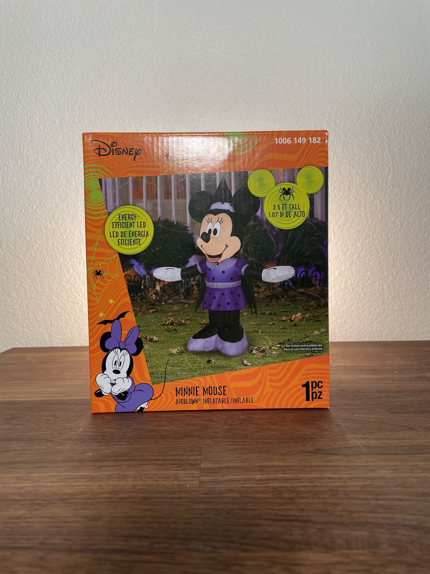 NEW Disney Minnie Mouse Airblown Inflatable Halloween Decoration