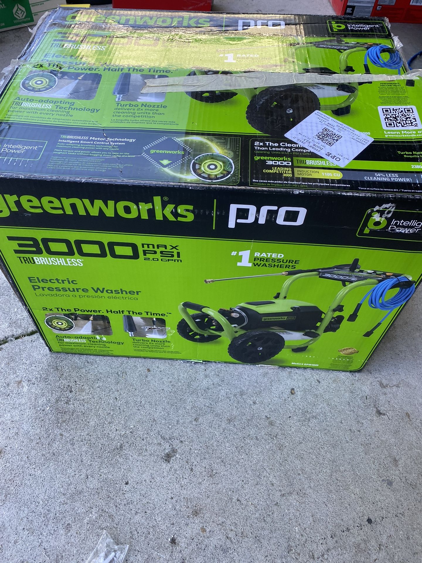 Green Works Pro Pressure Washer