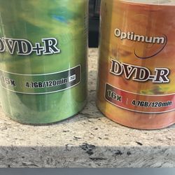 New Blank DVDs New NBlank