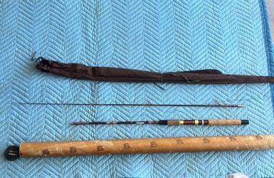 Vintage Garcia Conolon 2502T – 6’ Extra Light Spinning Rod – Made in USA