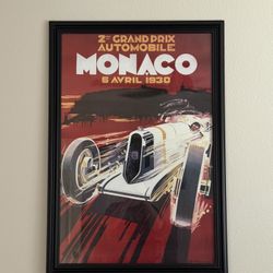 Framed Car Print