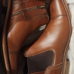 Mens Tan Chelsea Boots Size9