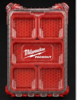 Milwaukee PACKOUT Low-Profile Compact Organizer – New