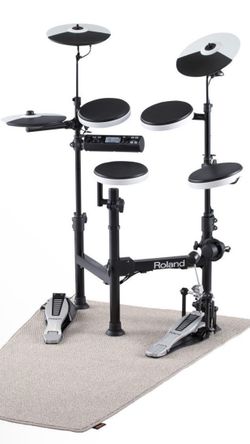 Roland TD-4KP V-Drums Portable Foldable Electronic Drum Kit w/ Module & Pedal