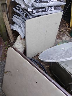 Three usable card tables
