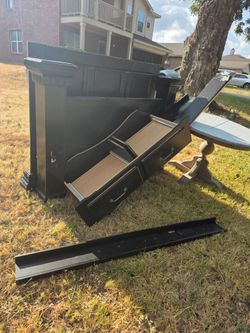 Queen bed frame