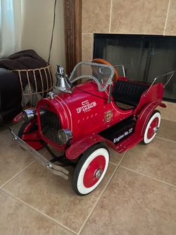 Pedal Fire Truck