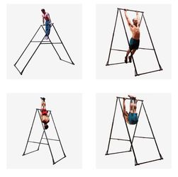 Freestanding folding portable pullup bar