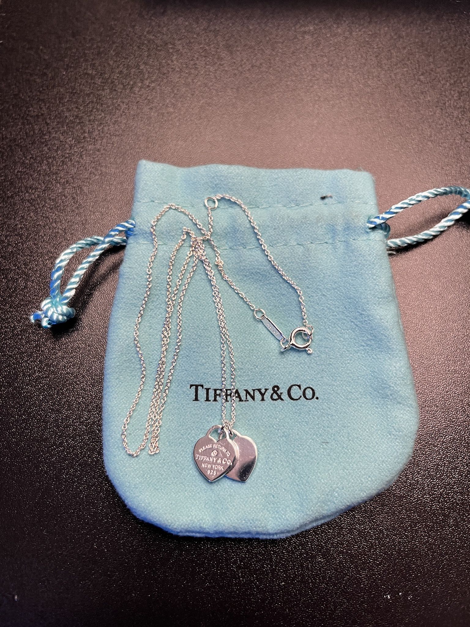 Tiffany & Co Return Double Heart Chain