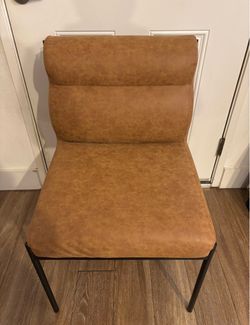 Modern Faux Leather Chair