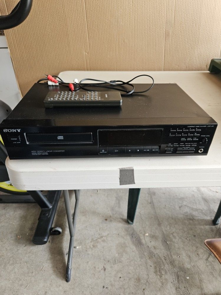 SONY CDP-261 CD PLAYER