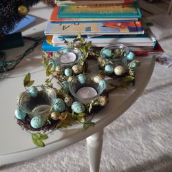 Easter Candle Decor 