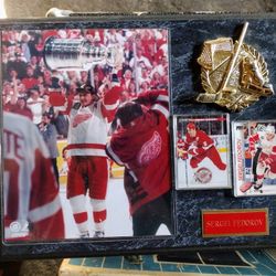 Sergei Fedorov Stanley Cup Official Plaque 