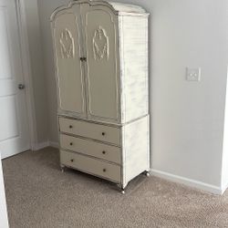 Vintage Armoire Dresser