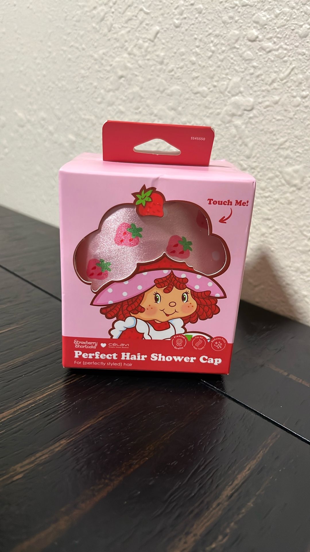 Strawberry Shortcake Hair Shower Cap