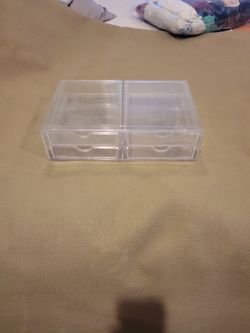 Used Clear Acrylic Make Up Drawer
