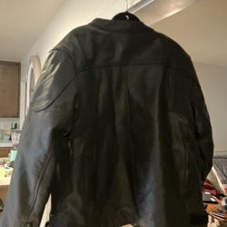 Heavy  Wilson Leather Riding Jacket Men’s