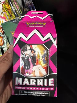 sealed Pokemon TCG Marnie Premium Tournament Collection Box