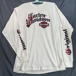 Harley-Davidson Long Sleeve Men Shirt Sz XXL Original Genuine 2015
