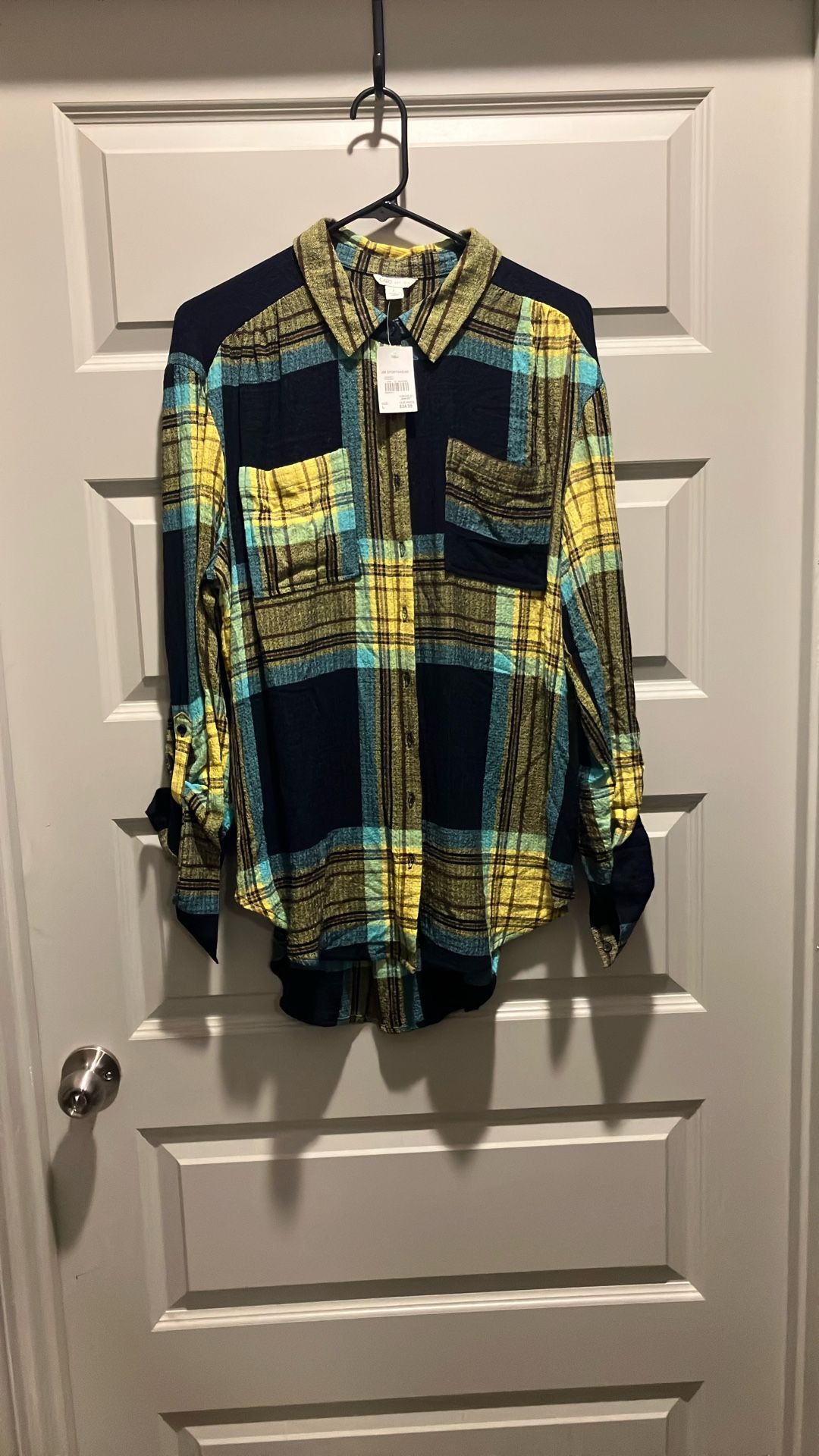 Plaid shirt from Cato fashion soft material