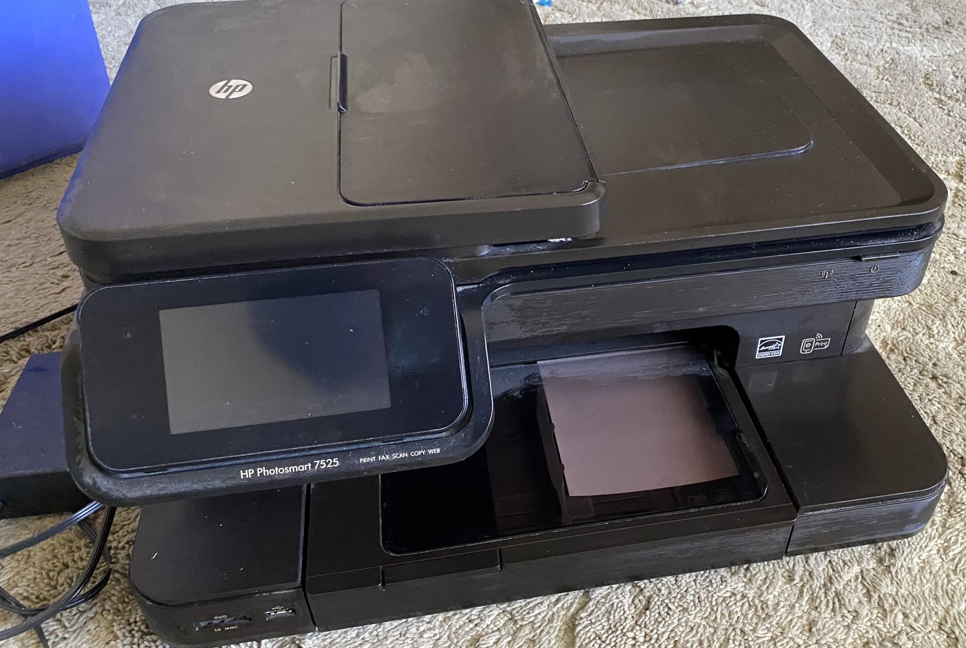 HP Photosmart 7525 All In One Inkjet Printer