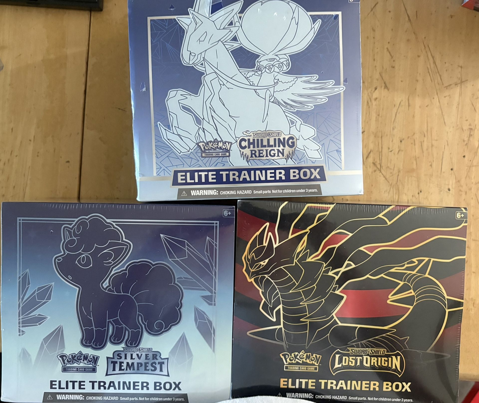 Pokemon SWSH ETBs
