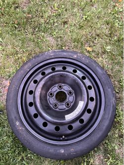 Spare tire 17” 5x112 + Jack