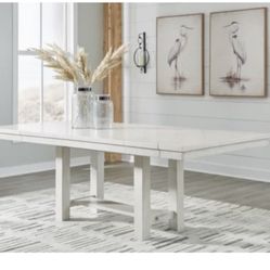 New Dining Table From Ashley Furniture 