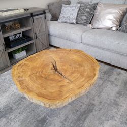 Live Edge Coffee Table