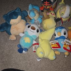 Pokemon Plushies