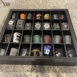 Shot Glass Display Case
