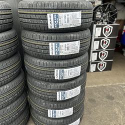 215/55/17 New Kumho Tires Available and In stock!! Tires on special!! 
