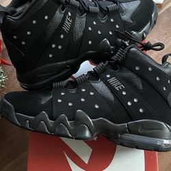 Size 9.5 - Nike Air Max 2 CB 94 Triple Black - DC1411-001 Brand New $160