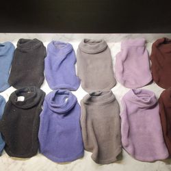 Gooby Stretch Fleece Dog Vests & Reindeer Outfit