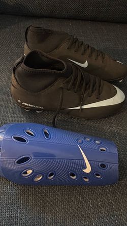 Nike cleats & shin guards