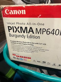 PIXMA MP640 printer