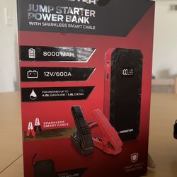New!!!! Monster Jump Starter 