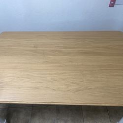 Ikea Dining Table With 2 White Chairs