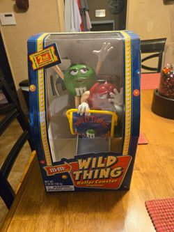 M&M's Wild Things Roller Coaster Candy Dispenser. "CHECK OUT MY PAGE FOR MORE DEALS "