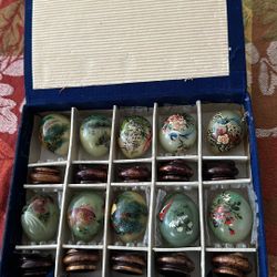 Asian Jade Eggs Set Of 10