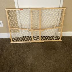 Wooden Gate, XL Dog Crate, Dog Camera 